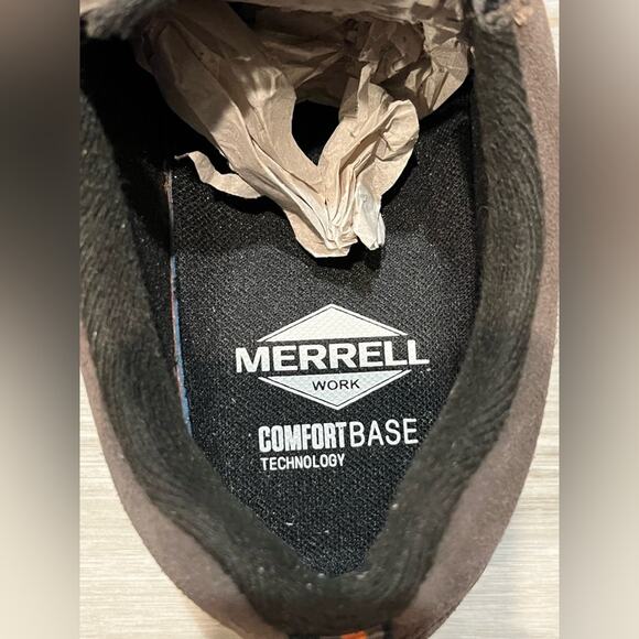 Merrell Men\'s Jungle Leather Slip-On Shoe in Dark Earth - size 9 main image 6